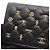 Borsa a Spalla Chanel Matelassé Egyptian Charm Nero - vista 9