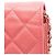 Borsa a Spalla Chanel Matelassé Rosa - vista 7