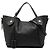 Borsa Louis Vuitton Monogram Mahina PM Nero Monogramma