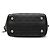 Borsa Louis Vuitton Monogram Mahina PM Nero Monogramma - vista 3