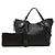 Borsa Louis Vuitton Monogram Mahina PM Nero Monogramma - vista 7