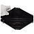Clutch in pelle nera Bottega Veneta Nero - vista 9