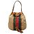 Borsa a tracolla Gucci GG Canvas Sherry Line Multicolore Beige