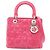 Christian Dior Dior Lady Dior Cannage Borsa 2-Way Rosa