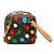 Borsa Louis Vuitton x Yayoi Kusama Monogram Marrone Nero Multicolore Monogramma