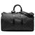 Louis Vuitton Monogram Eclipse Keepall Bandoulière 45 Marrone Nero Monogramma