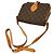 Borsa a tracolla Louis Vuitton Monogram Cartouchiere MM Marrone - vista 9