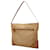 Borsa a tracolla con placca logo Triangle di Prada Beige - vista 2
