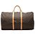 Louis Vuitton Marrone Monogram Keepall 60