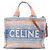 Céline Borsa cabas Celine Thais in tela beige piccola