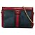 Gucci Blue Small Suede Web Ophidia Chain Crossbody Bleu