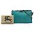 Bolso bandolera Peyton en cuero con relieve de cuadros azul Burberry Turquesa - vista 7