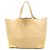 Céline Celine Beige Bicolor Lammleder Horizontal Cabas Tote