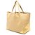 Céline Celine Beige Bicolor Lammleder Horizontal Cabas Tote - Ansicht 2