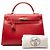 Hermès Red Box Calf Kelly Sellier 32 Rosso - vista 8