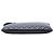 Clutch Chanel Black Large Quilted Lambskin Camellia O Case Nero - vista 3