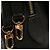 Louis Vuitton Black Monogram Empreinte Vosges MM Nero - vista 8