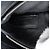 Borsa Mini Chevron in pelle di pecora nera con monogramma College di Saint Laurent Nero - vista 6