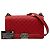 Chanel Red Old Medium Quilted Caviar Boy Flap Rosso - vista 9