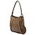 Borsa a tracolla in pelle marrone Burberry - vista 2