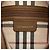 Borsa a tracolla in pelle marrone Burberry - vista 5