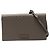 Portafoglio con tracolla Gucci Gray Microguccissima Marrone
