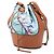 Borsa a secchiello LOEWE Blue Paulas Ibiza Small Canvas Balloon Blu chiaro - vista 2