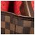 Louis Vuitton Marrone Damier Ebene Neverfull MM - vista 7