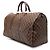 Louis Vuitton Marrone Damier Ebene Keepall 50 - vista 2
