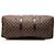 Louis Vuitton Marrone Damier Ebene Keepall 50 - vista 3