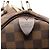 Louis Vuitton Marrone Damier Ebene Keepall 50 - vista 5