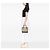 Borsa in tela Burberry Beige House Check - vista 6