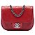 Chanel Red Paris Dallas Goatskin Wild Stitch Flap