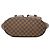 Louis Vuitton Marrone Damier Ebene Manosque GM - vista 3