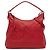 Borsa hobo Gucci Red Small Guccissima Miss GG Rosso