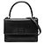 Borsa a mano Sharp in pelle nera Balenciaga XS Nero
