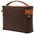 16 Céline Celine Vanity Bag aus beschichtetem Canvas in Braun Macadam - Ansicht 2