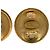 Orecchini Chanel Gold CC placcati oro tondi con clip D'oro - vista 3