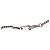 Collana Louis Vuitton Charms Monogram Eclipse in ottone argentato Argento - vista 7