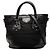 Tote Prada Black Tessuto Cervo Lux 24H Nero