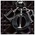 Lady Dior Cannage in vernice viola, misura Medium Porpora - vista 6