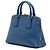 Sac à main Prada Blue Small Saffiano Lux Promenade Bleu - vue 2