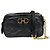 Borsa a tracolla Salvatore Ferragamo Gancini Nero