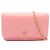 Borsa a tracolla Chanel Matelassé in agnello rosa
