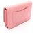 Borsa a tracolla Chanel Matelassé in agnello rosa - vista 2
