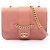 Borsa a tracolla Chanel Matelassé in pelle rosa
