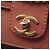 Borsa a tracolla Chanel Matelassé in pelle rosa - vista 8