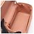 Borsa a tracolla Chanel Matelassé in pelle rosa - vista 3