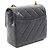 Borsa a tracolla Chanel in pelle nera trapuntata Nero - vista 2