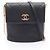Borsa a tracolla Chanel Matelassé Faux Pearl Nero